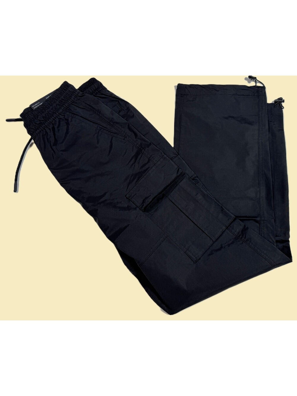 CSG Black Relaxed Fit Canyon Cargo Pants Casual Utility Work Mens Size XL NWT
